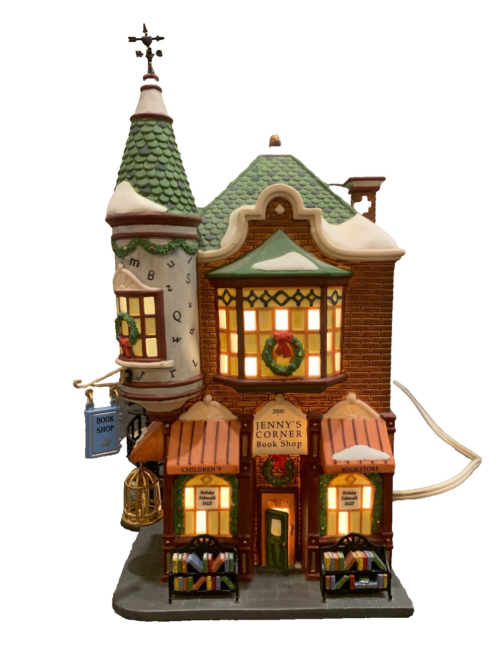 Dept 56 Christmas in the City Jenny's Corner Book Shop 58912
